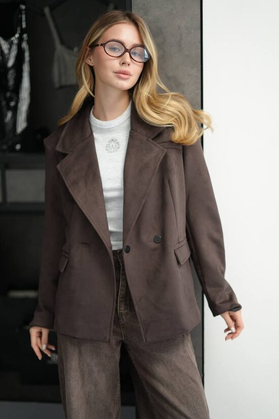 Піджак із преміальної тканини, який формує образ і характер! 🤎 + поясок іде в комплект 